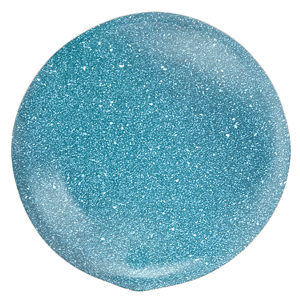 Halo gellak blauw glitter: Lagoon - dot