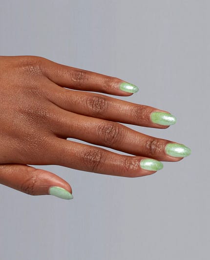 OPI nagellak groen glitter: Taurus-t Me - Op de nagels